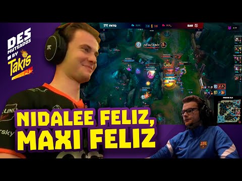 NIDALEE CAZADORA DE WARDS  - DESMUTEADOS BY TAKIS - FNATIC TQ VS BARÇA ESPORTS - R2 - SUPERLIGA 2022