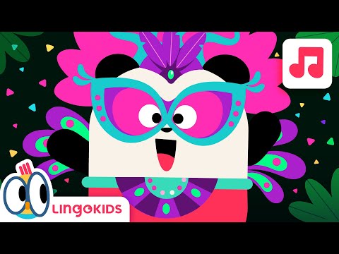 CARNIVAL SONG 🥁🎭 🎶| Songs for kids & Nursery Rhymes | Lingokids