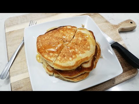 Easy HOMEMADE PANCAKE Recipe | How To make the BEST Pancakes at Home 🥞🤤