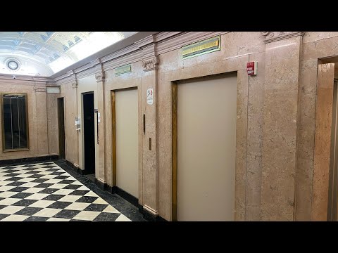 REPLACED! Manual OTIS  Elevator - Washington Trust Building - Washington, PA