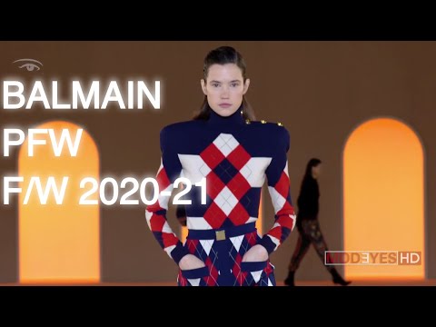 BALMAIN | FALL WINTER 2020 - 2021 | RUNWAY SHOW
