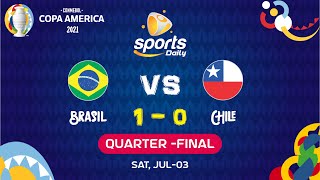 Brazil vs Chile  Full Match ● Copa America 2021 