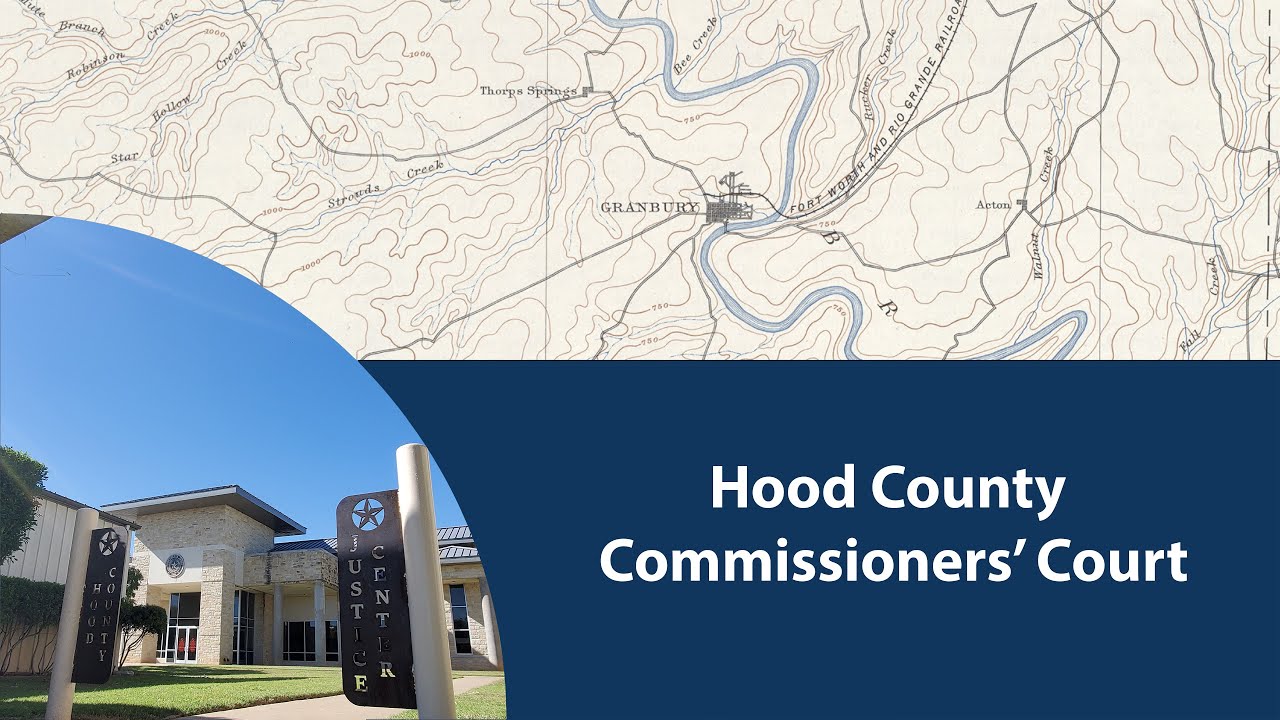 October 8, 2024 Hood County Commissioners' Court