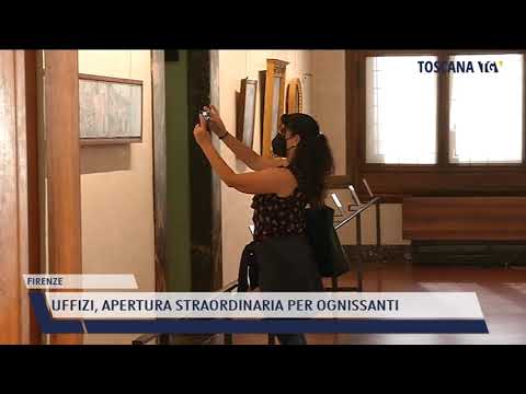 2021-10-19 FIRENZE - UFFIZI, APERTURA STRAORDINARIA PER OGNISSANTI