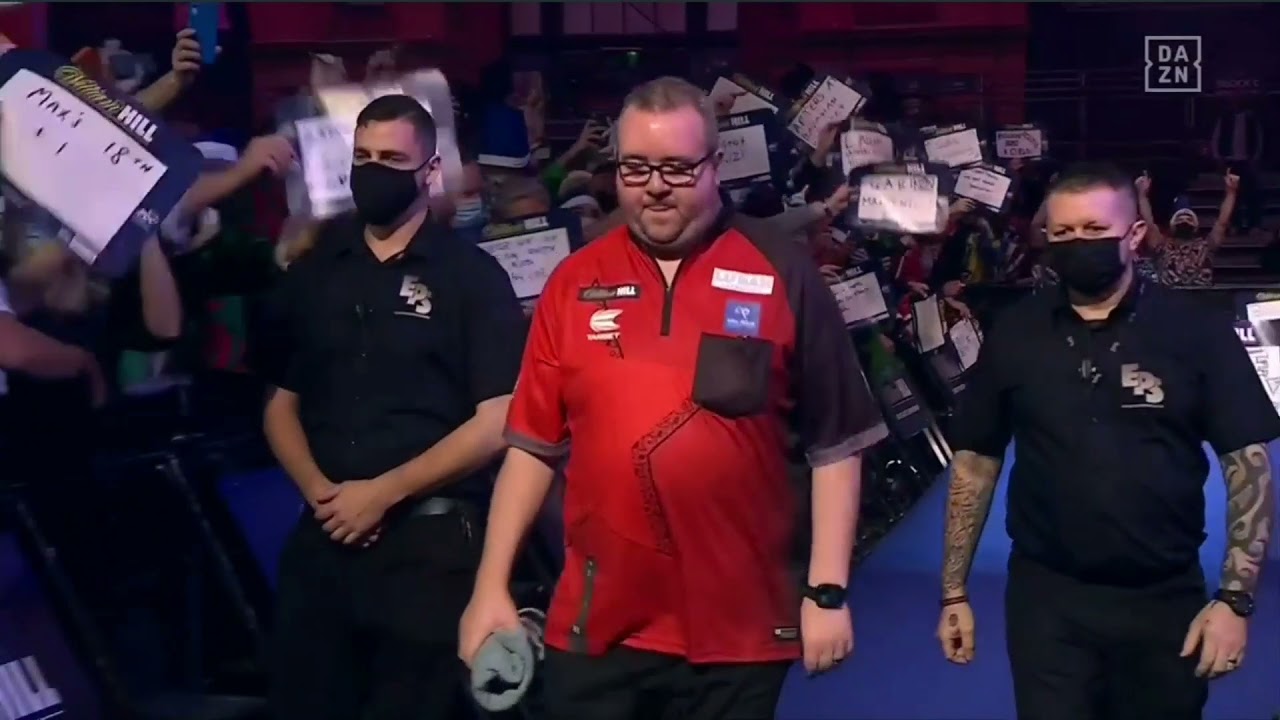 Stephen Bunting Walk on - World Darts Championship 2022 Round 2