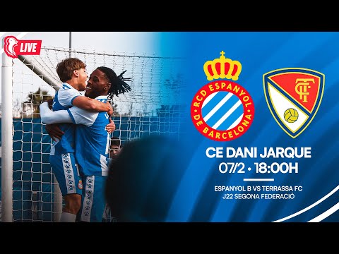 🔴 LIVE | ⚽ Espanyol B 🆚 Terrassa FC | J22 Segona RFEF | #RCDE #La21