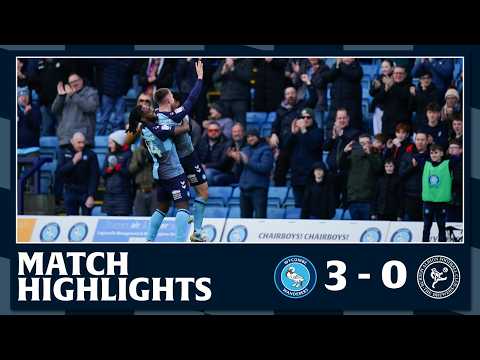 Match Highlights: Wycombe Wanderers 3-0 Burton Albion