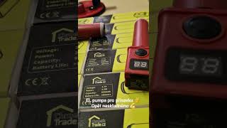 Elektrická pumpa pro vakuové přísavky na dlaždice