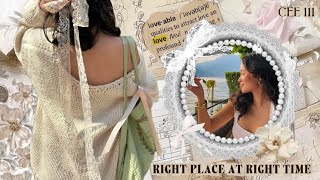 be at the right place at the right time ✧ subliminal
