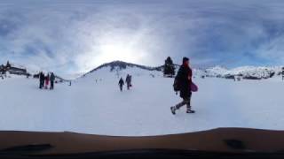 Χιονοδρομικό Κέντρο Μαιναλου: 360 Video timelapse - 22.1.2017 
