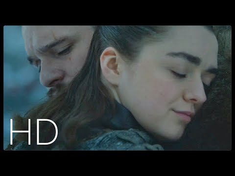 Jon and Arya Reunite | Game of Thrones Season 8 Episode 1 | HD