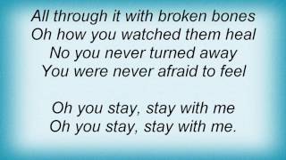 Amos Lee - Stay With Me Lyrics