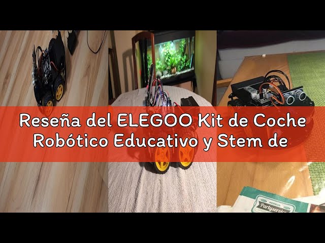 Vídeo relacionado con ELEGOO Kit de Coche Robótico Educativo y Stem de Juguete para Niño (Versión 4.0)