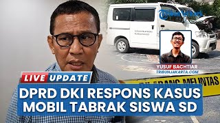 DPRD DKI Jakarta Turun Tangan Besuk Korban Luka Insiden Mobil Tabrak Siswa SDN Kalibaru 01