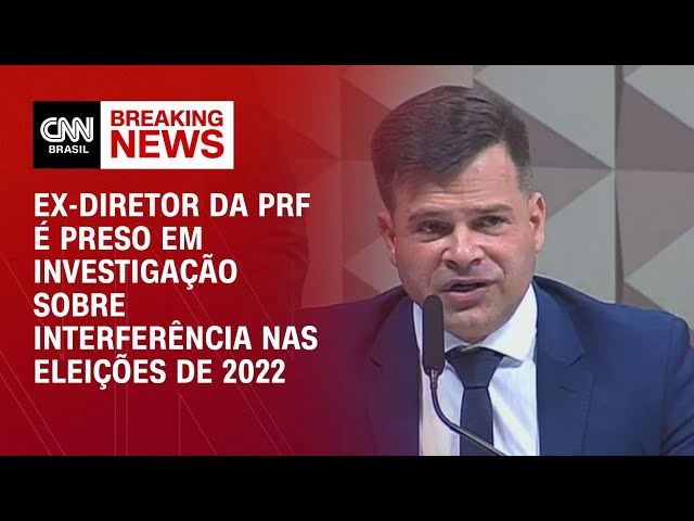 Ex-diretor-geral da PRF, Silvinei Vasques é preso por operações nas eleições de 2022 | CNN NOVO DIA