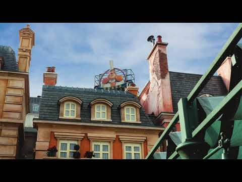 France Pavilion Ambiance - Remy's Ratatouille Adventure Queue with French Music