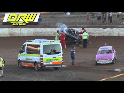 Junior Sedans - Australian Title - Heat 8 - Carrick Speedway - 08.01.16