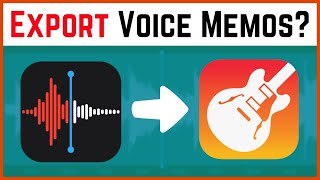 Voice Memos to GarageBand iOS (iPad/iPhone)