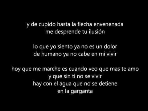 Lloran las palabras - kaleth morales (Letra)