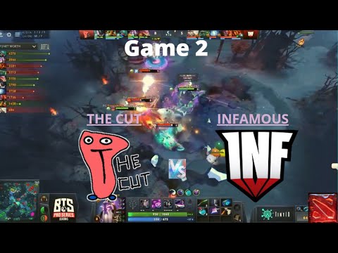 Dota 2: Infamous vs The cut Game 2 BTS Pro Series Season 5