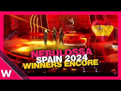 🇪🇸 Nebulossa - Zorra | Benidorm Fest 2024 Winners encore | Eurovision Spain