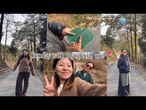 Sunday with my special one🌷\ sikyongvoting #familyvlog #fyp #market #tibetanvlogger #voting 