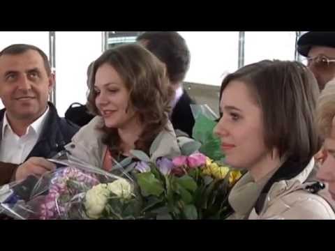 New Women World Chess Champion Mariya Muzychuk returns to Ukraine