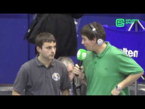 Iker Bueno. Postpartido Askatuak 53-73 Iraurgi SB