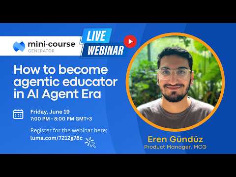 How to become agentic educator in AI Agent Era
