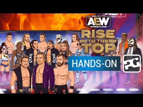 AEW: RISE TO THE TOP - Wrestling using your thumbs (but not thumb wrestling) - YouTube