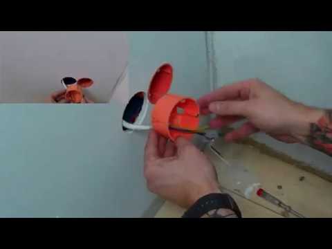 Hohlwanddosen richtig einbauen und nützliche Tools