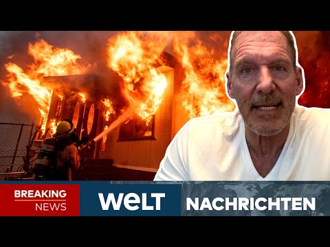 KALIFORNIEN: Tausende fliehen aus Palisades, mehrere Tote! Ralf Möller schildert Flucht I STREAM