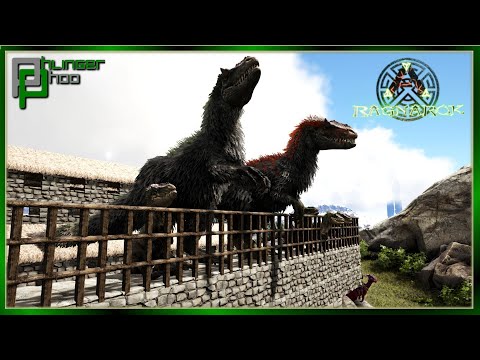 BUILDING A KIBBLE FARM FOR MY YUTYRANNUS' Solo Ragnarok E29