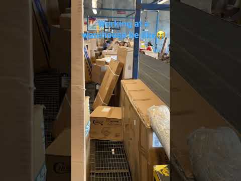 How it be working at a warehouse (fedex)😭