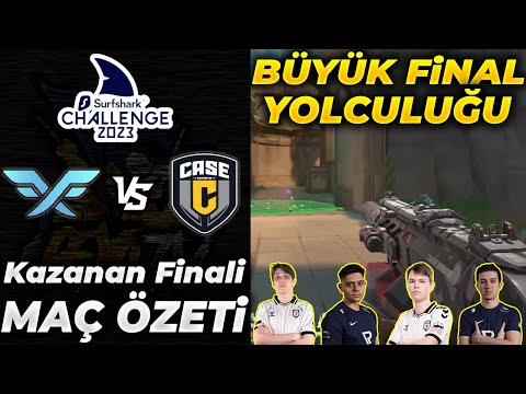 Fire Flux vs. Case Esports MAÇ ÖZETİ | Surfshark Valorant Challenge #2