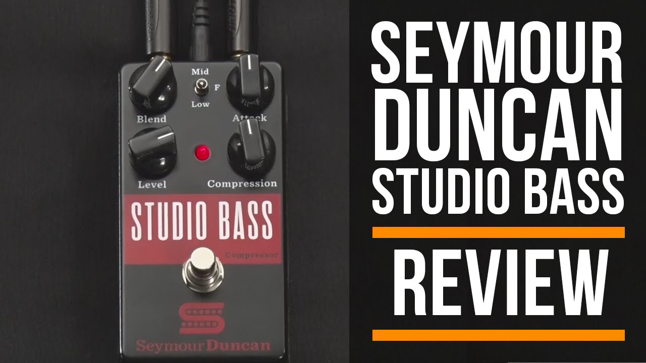 Seymour Duncan Studio Bass Compressor Pedal