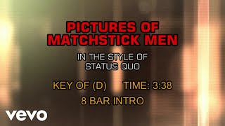 Status Quo - Pictures Of Matchstick Men (Karaoke)