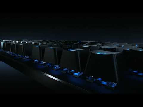 Mechaninė Žaidimų klaviatūra Logitech G512 Carbon, su RGB pašvietimu, išdėstymas: US tarptautinis, GX Blue Switch video