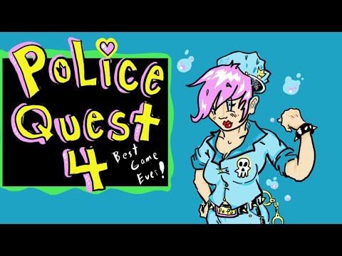 Police Quest 4 : Open Season / Live Gameplay / 1/7/2017 / glitched at end