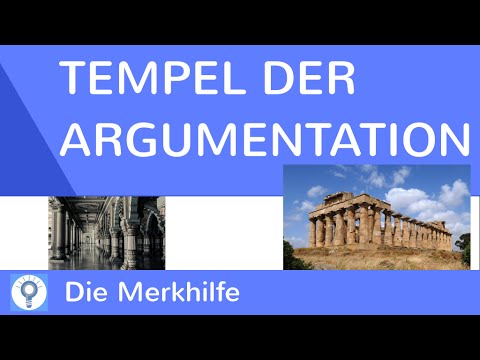 Temple of Argumentation - How do I argue/discuss correctly?! - Structure of an argument