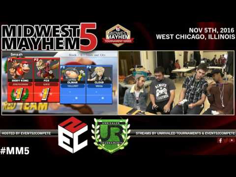 Midwest Mayhem 5 Doubles  DOUBLES POOLS WF - Zinoto + Ksev vs Greenbeast + WithinAR