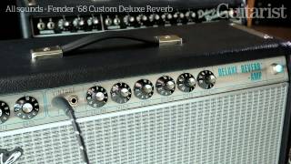 Video thumbnail for Fender '68 Custom Deluxe Reverb vs '65 Deluxe Reverb reissue (amp review demo) by Guitarist