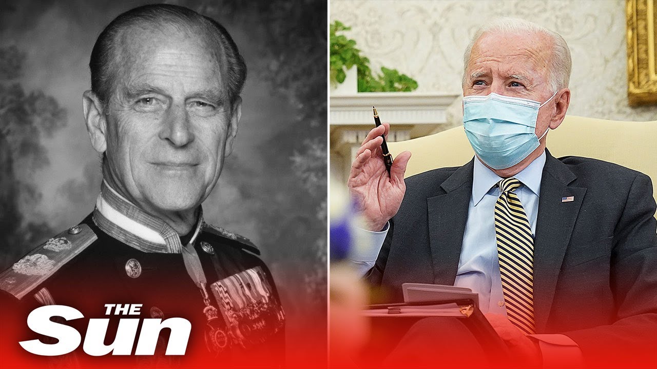 President Joe Biden pays tribute to Prince Philip