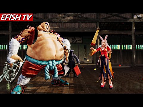 Too big for her? Earthquake vs Gongsun Li (Hardest AI) - Samurai Shodown