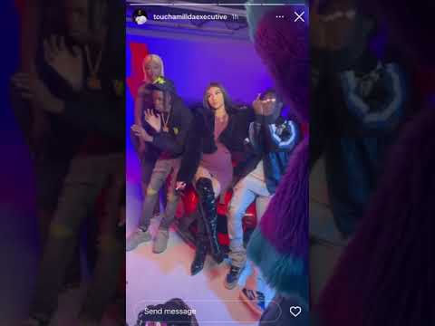 Jenn Carter X Philly Rapper 2 Rare Music Video Shoot 🥶🔥 #youtubeshorts #shorts #2rare #nydrill