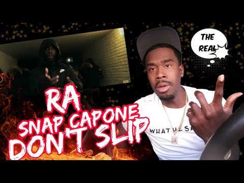 AMERICAN REACTS TO UK RAPPERS RA x Snap Capone - Don't Slip