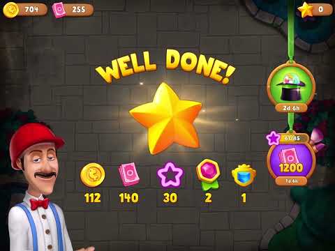 Gardenscapes Level 3863 With No Boosters - Hard Level - Makeover Show: Change Out of Old Clothes