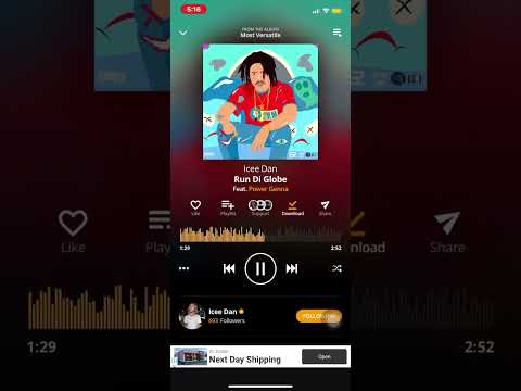 Icee Dan , Power Genna - Run Di Globe (Official Audio)