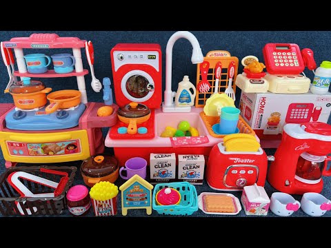 8 Minutes Satisfying with Unboxing Automatic Kitchen Appliance Playset ASMR | Review Toys
