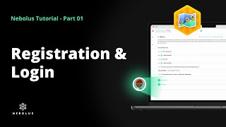 Nebolus Planning Tool - 01 Registration and Login